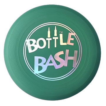 Fun Bottle Bash Disc Game Set for Outdoor Gatherings