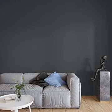 VaryPaper Matte Solid Color Wallpaper Contact Paper for Cabinets Drawers Waterproof Solid Color Peel and Stick Wallpaper for Kitchen Removable Wallpaper Decorative for Walls Countertops Shelves Table