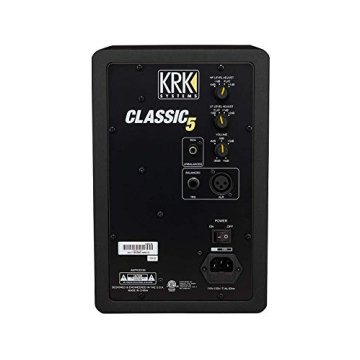 KRK Classic 5 Powered Studio Monitor Pair with Cables