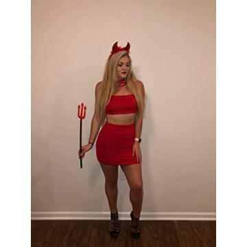 BEAGIMEG Neon Green 2-Piece Ruched Crop Top & Skirt Set