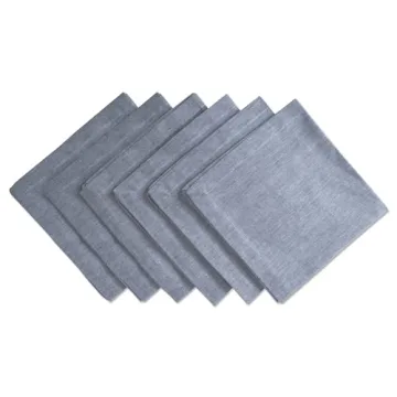 DII Oversized Chambray Napkin Set - Elevate Your Dining Experience