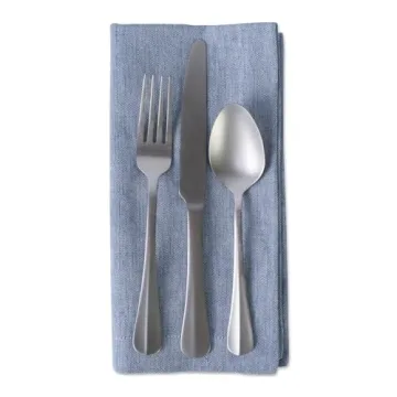 DII Chambray Oversized Napkin Set - Stylish Dining