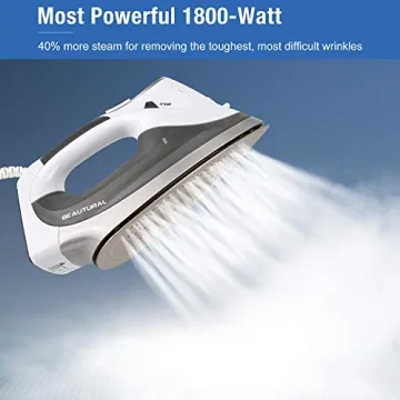 BEAUTURAL 1800-Watt Steam Iron with LCD Screen