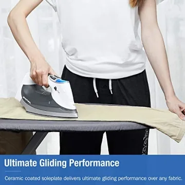 BEAUTURAL 1800-Watt Steam Iron with LCD Screen