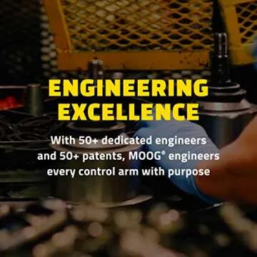 MOOG RK100106 Suspension Control Arm and Ball Joint Assembly rear upper, rear upper forward