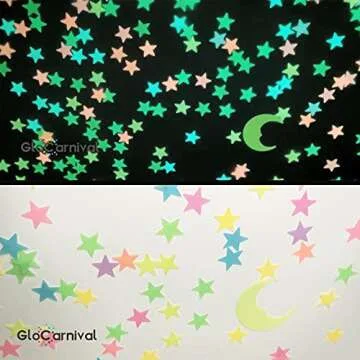 Glow in The Dark Stars Stickers for Kids Room Decor