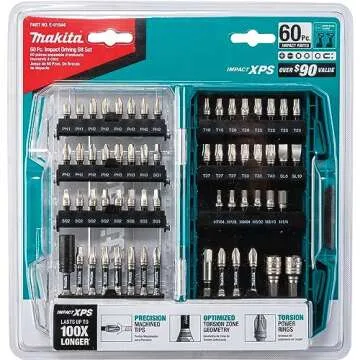 Makita E-01644 Impact XPS 60 Piece Bit Set Perfect for All Projects