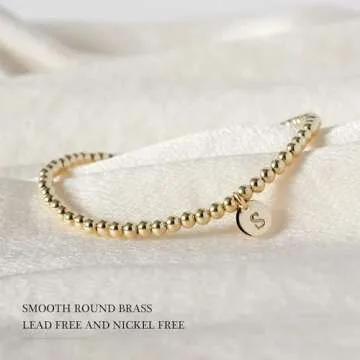 Turandoss Gifts for Women - Mothers Day Gifts, Mothers Day Gifts for Grandma Wife Daughter, 2024 Graduaiton Gfits for Her, Teacher Appreciaiton Gifts, Initial S Bracelet for Women