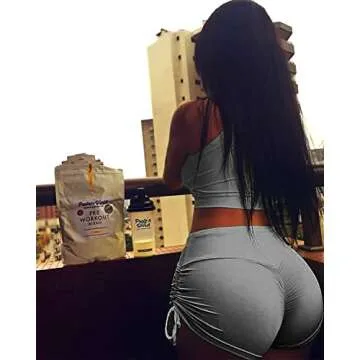 Danysu Sexy Scrunch Butt Lifting Workout Shorts