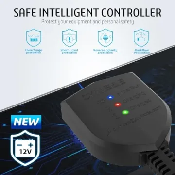 OYMSAE 30W Solar Trickle Charger for 12V Batteries