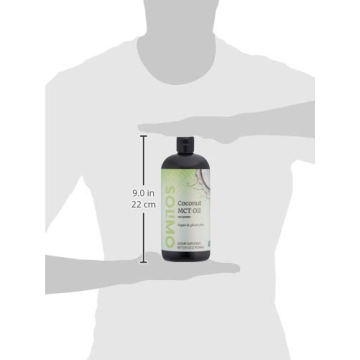 Amazon Unflavored Coconut MCT Oil 32 fl oz for Energy