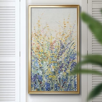 Renditions Gallery Wildflower Panel Gold Framed Artwork