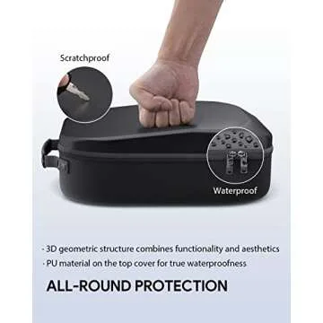 Aubika Hard Travel Case for Meta Quest - Waterproof & Durable