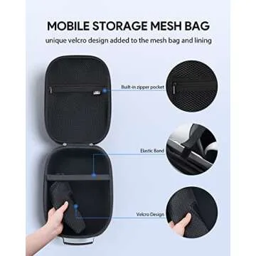 Aubika Hard Travel Case for Meta Quest - Waterproof & Durable