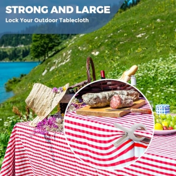 Durable Beach Towel Clips for Secure Outdoor Fun