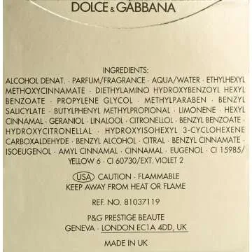 Dolce & Gabbana The One For Women Eau De Parfum Spray