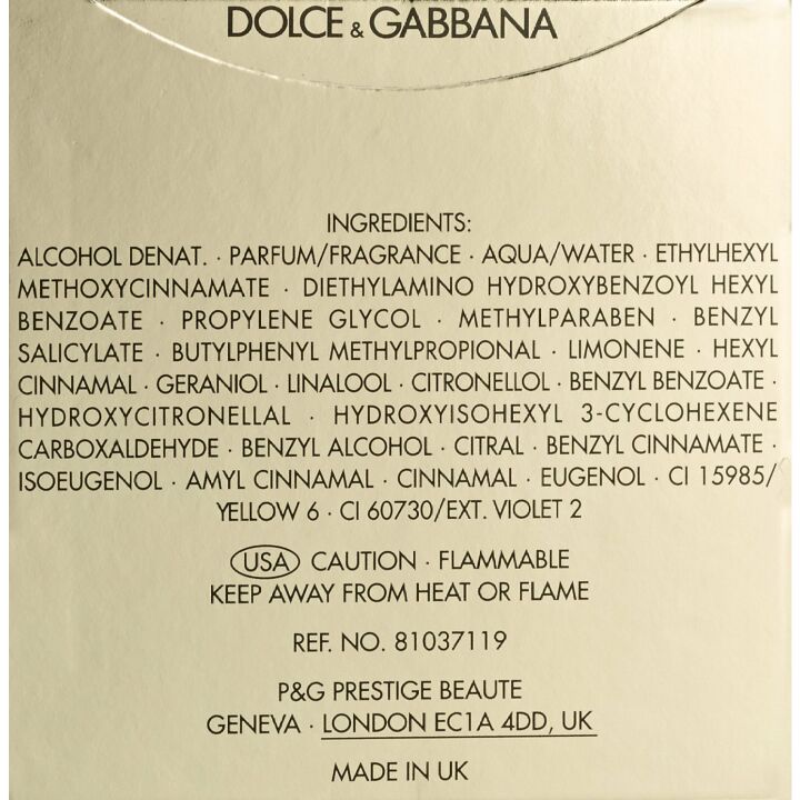 Dolce & Gabbana The One For Women Eau De Parfum Spray