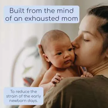 Talli Daily One-Touch Baby Tracker - Baby Monitor to Log Feedings, Diapers, Sleep & More - Electronic Journal Links to Mobile App for Real-Time Baby Monitoring & Tracking - Alexa Compatible