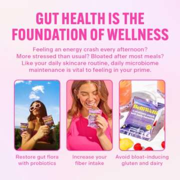 Belliwelli Soft Baked Probiotic Snack Bars | Gluten-Free, Dairy-Free, Vegan, Low-FODMAP | High-Fiber, Healthy & Tasty | Fudge Brownie (8 Pack)