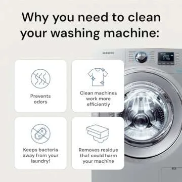 Grab Green Washing Machine Cleaner Pods, Fragrance Free