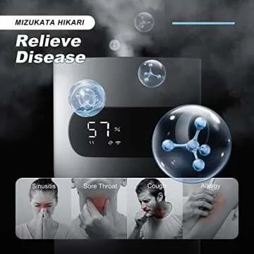 High-Capacity Ultrasonic Humidifier with Smart Control