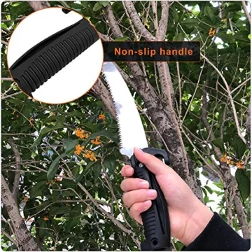 Buyplus 26FT Reach Pole Saw for Easy Tree Trimming