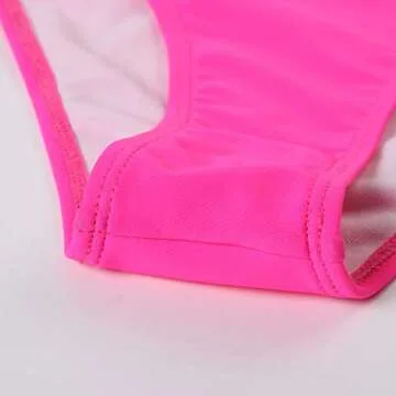 Hot Pink Push-Up Bikini Set for Women - MOSHENGQI