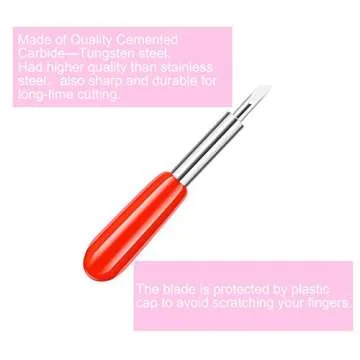 AJulyBee 30 PCS CRI Cut Blades for Explore Air 2, Premium Replacement Blade 30° 45° 60°Cricut Explore Air 2 Accessories