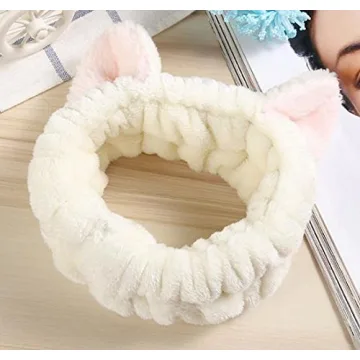 HappyDaily Lovely Supersoft Shower Hair Band Set of 2