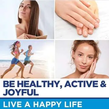Biotin & Collagen Capsules for Hair Growth - 60 Caps