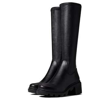 Steve Madden Women's Aberdeen Fashion Boot, Black, 7.5