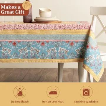Maison d' Hermine 100% Cotton Tablecloth 60x60 Inches