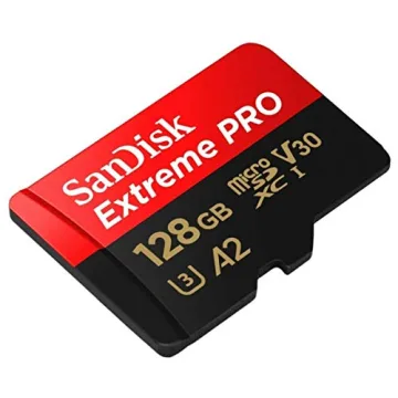SanDisk Extreme Pro SDXC UHS-I 128GB Fast and Durable Memory