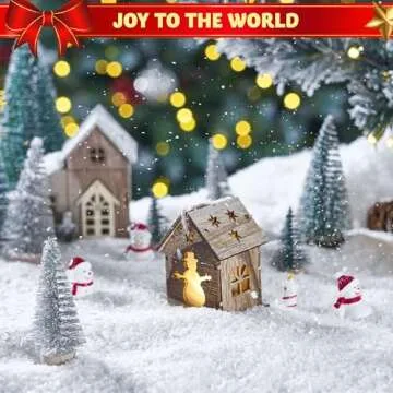 JOYIN 6 OZ Christmas Artificial Snow, Plastic Fake Snowball for Christmas Tree Decoration, Xmas Party Favors, Holiday Supplies, Winter Displays, Fake Snow Crafts, and Winter Decor