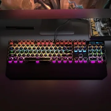 Camiysn Retro Typewriter Mechanical Gaming Keyboard