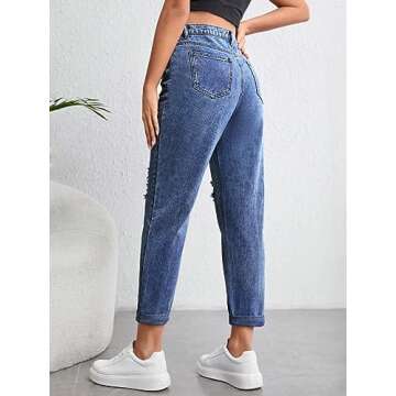 Stylish and Comfortable Maternity Casual High Waist Jeans