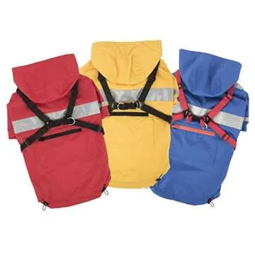 Puppia PLRA-JM9320-YE-S Yellow Wilderness Pet-Coats, Small