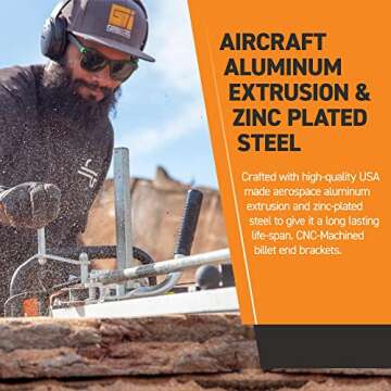 Granberg 24″ Alaskan Chainsaw Mill Portable Wood Cutter