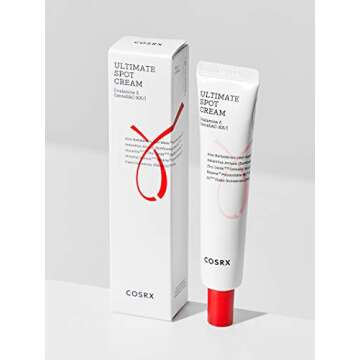 COSRX AC Collection Ultimate Spot Cream, 1.05 fl.oz / 30g, Acne Spot Treatment, Animal Testing Free, Paraben Free, Korean Skin Care
