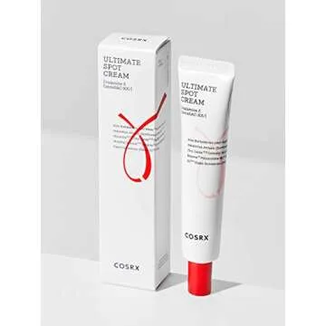 COSRX AC Collection Ultimate Spot Cream, 1.05 fl.oz / 30g, Acne Spot Treatment, Animal Testing Free, Paraben Free, Korean Skin Care