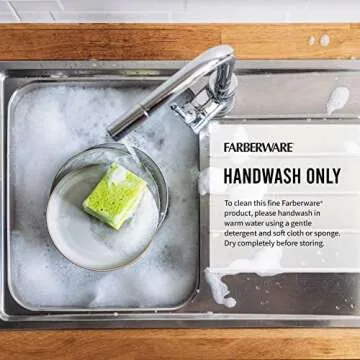 Farberware Kitchen Shears with Faux Wood Handles - 8.3 Inches