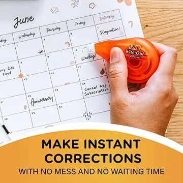 BIC WOTAPP418 Correction Tape - Quick Fixes for All