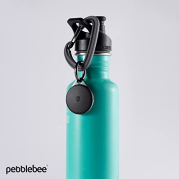 Pebble Bee Pebblebee Clip Rechargeable Item Tracker Compatible with Apple Find My 500ft Bluetooth Water Resistant Works with Google Assistant & Alexa