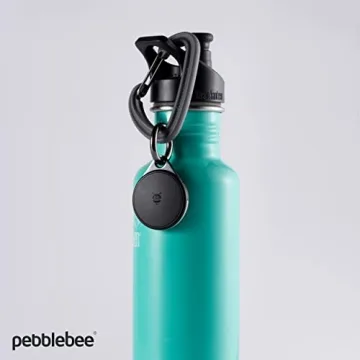 Pebble Bee Pebblebee Clip Rechargeable Item Tracker Compatible with Apple Find My 500ft Bluetooth Water Resistant Works with Google Assistant & Alexa