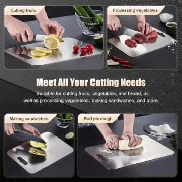Katuchef Titanium Cutting Board Safe Durable Large Size