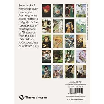 Cats in Art Notecard Box from Thames & Hudson