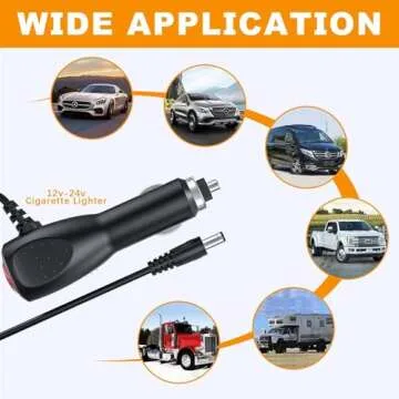 Itomoro Baby Car Mirror, Back Seat Baby Car Camera with HD Night Vision Function Car Mirror Display, Reusable Sucker Bracket, Wide View, 12V Cigarette Lighter, Easily Observe The Baby’s Move