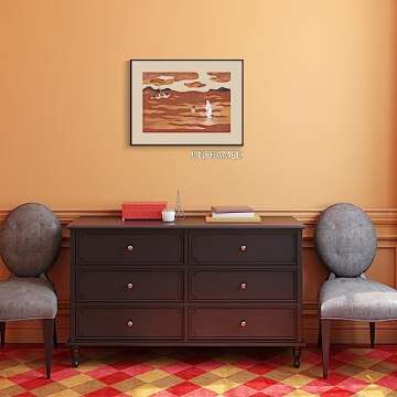 OAOPIC Abstract Jesus Pictures Canvas Wall Art, Jesus and Peter Walk on Water Minimalist Posters for Room Aesthetic Decor, Christian Spiritual Religious Prints Paintings 12x16in Unframed