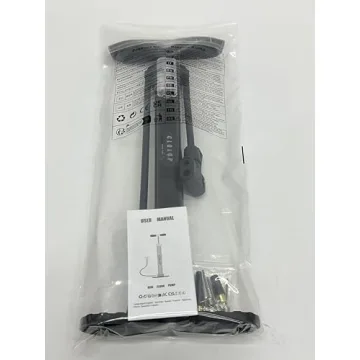 CLOLOP Bike Floor Pump with Gauge for All Bikes and Sports