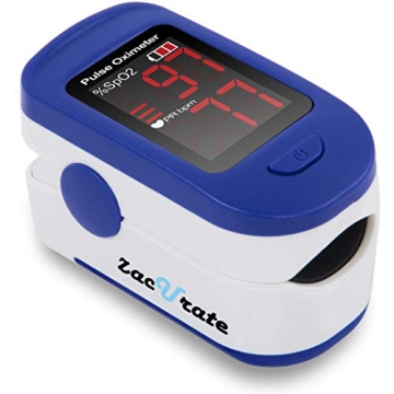 Zacurate 500BL Fingertip Pulse Oximeter for Accurate Readings